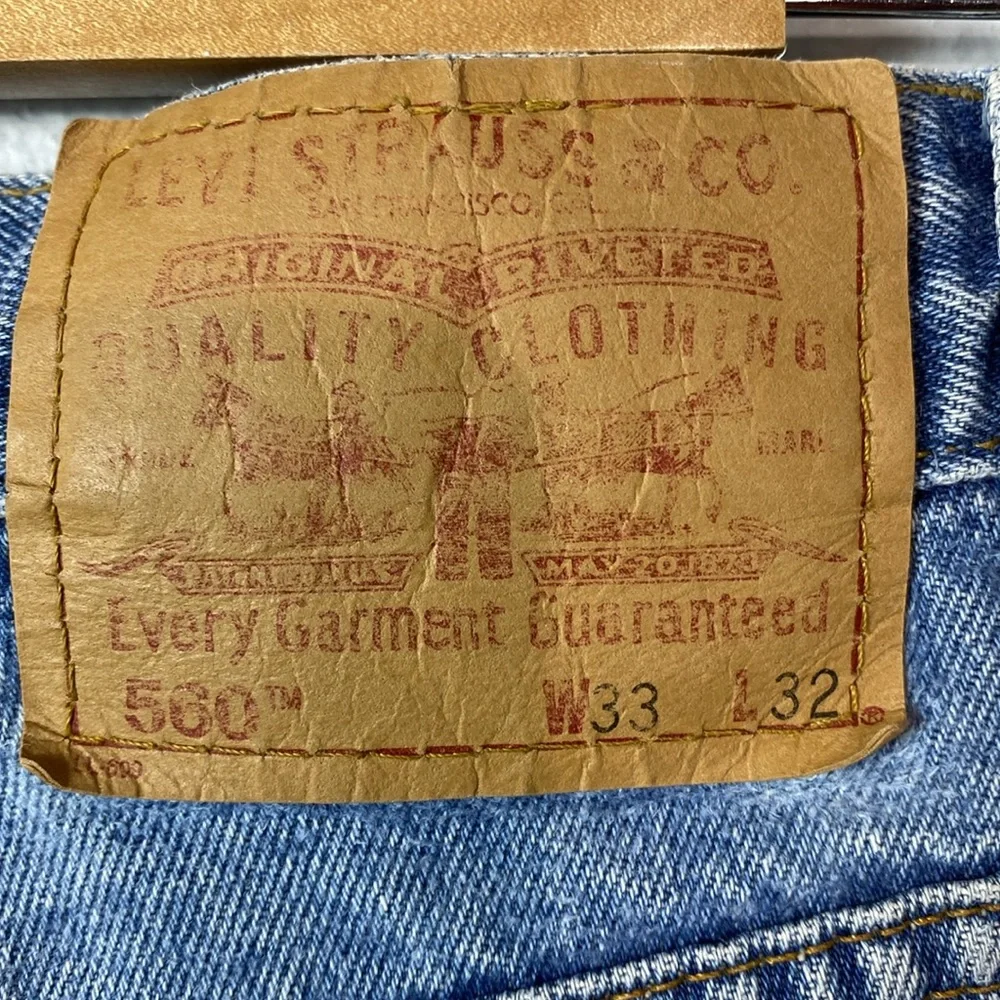 Vintage Levi's 560‎ Loose Tapered Jean